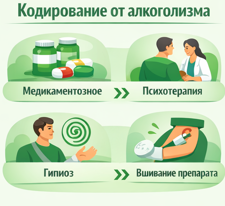 кодирование от алкоголизма в Колпино Санати